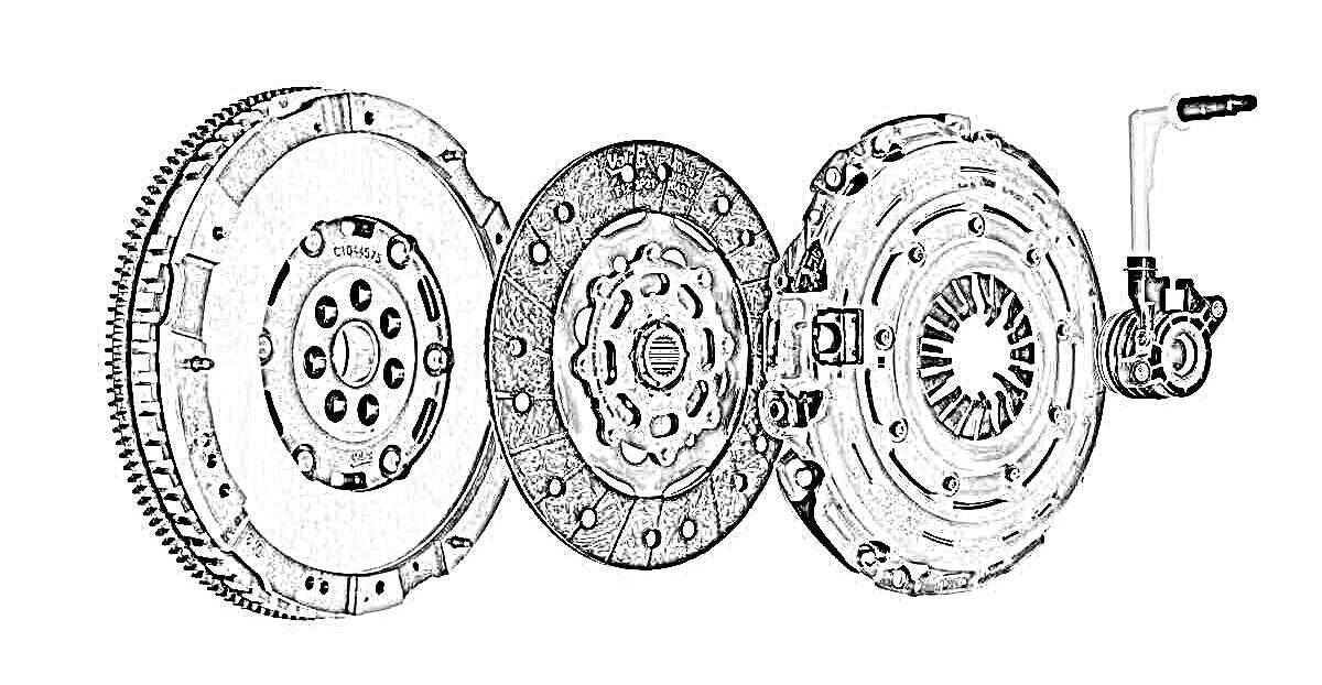 1666761980 VOLAN BASKI BALATA RULMAN SET EXPERT JUMPY 2,0HDİ DW10FD