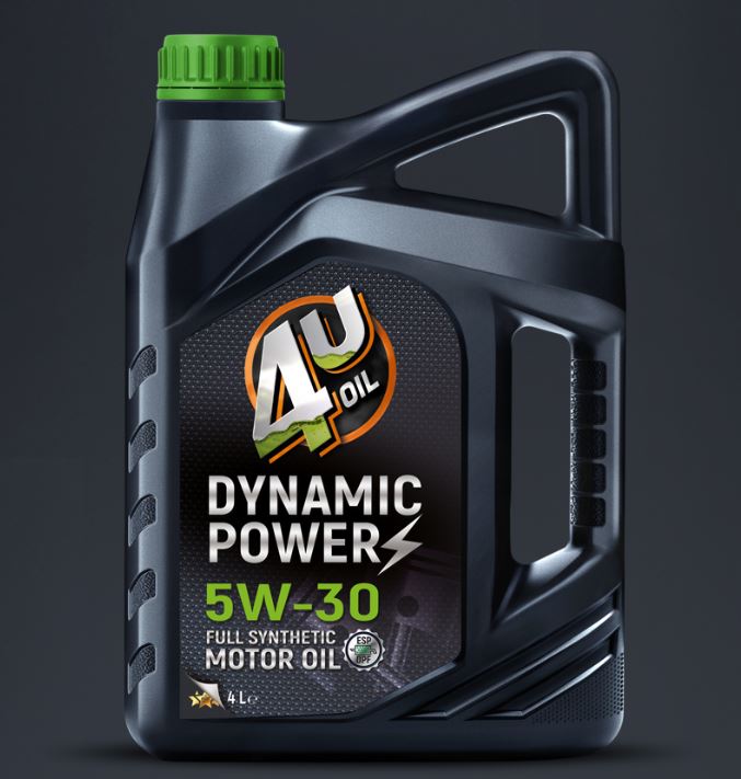 4U OIL MOTOR YAĞI 5W30 4 LİTRE DPF PARTIKULLU TAM SENTETİK