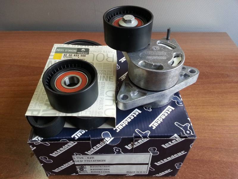 7701475629 / ALTERNATÖR GERGİ (KAYIŞ +RULMAN) KİTİ MASTER 2.5 G9U