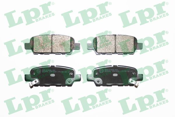 ARKA FREN BALATASI NISSAN QASHQAI J10 XTRAIL T31 2007-2013 (LPR)