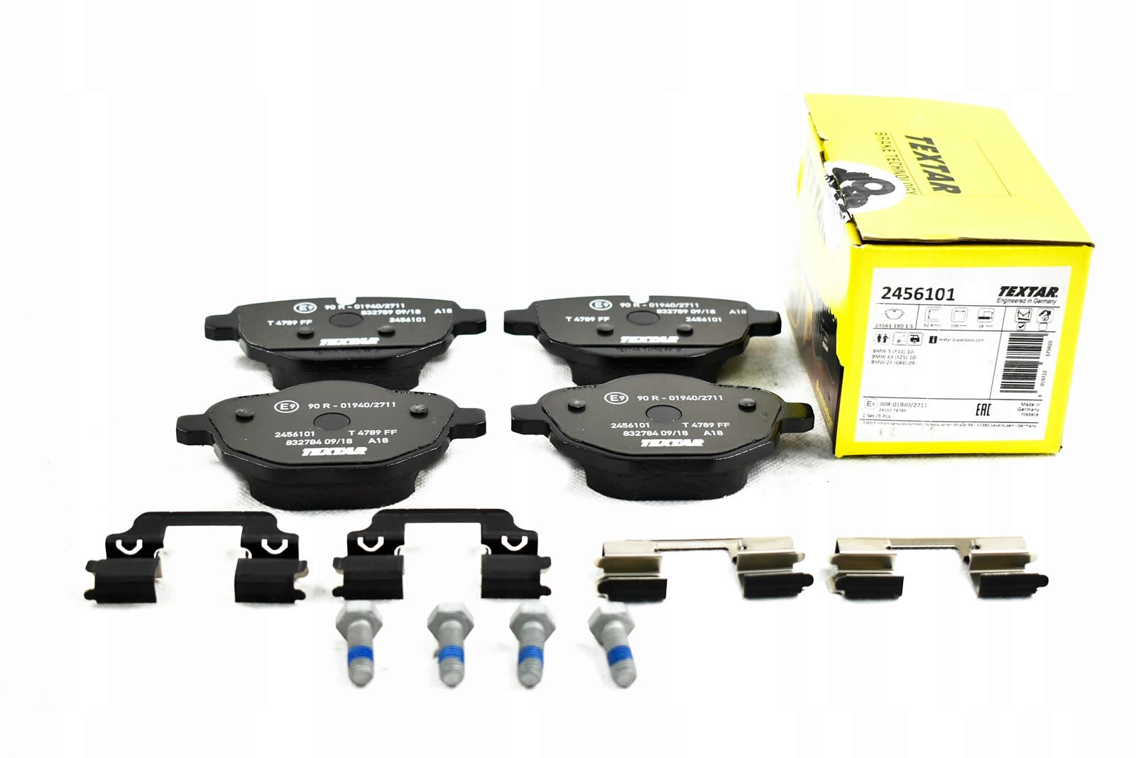 ARKA FREN BALATASI TAKIM BMW F10 G30 G01 G11 ( TEXTAR )