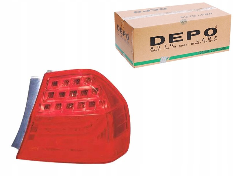 ARKA SAĞ DIŞ STOP LAMBASI BMW 3 SERISI E90 LCI 2008-2013 (DEPO)
