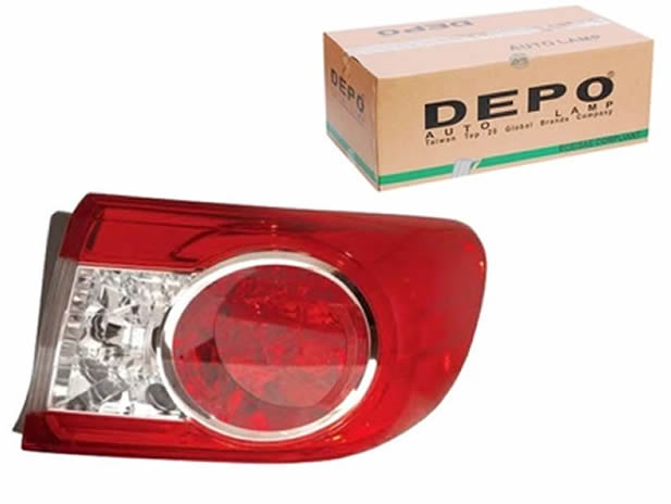 ARKA SAĞ DIŞ STOP LAMBASI TOYOTA COROLLA E15 2010-2012 (DEPO)