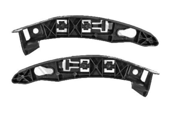 ARKA TAMPON BAGLANTI AYAĞI BRAKETİ SAĞ SOL TAKIM PEUGEOT 208