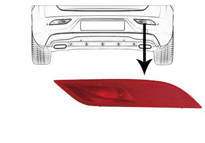 ARKA TAMPON SAĞ SİS FARI LAMBASI VOLVO V40 2012-2018 (DEPO)