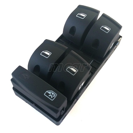 AUDI A6 2005-2011 / CAM AÇMA KAPAMA DÜĞMESİ ANAHTARI ÖN SOL