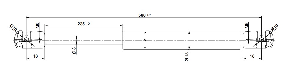 BAGAJ AMORTISORU SAĞ SOL TAKIM FORD FIESTA 1995-2001