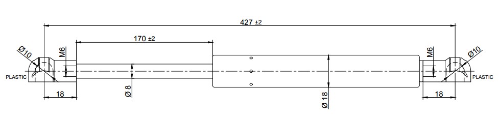 BAGAJ AMORTISORU SAG SOL TAKIM TOYOTA YARIS 2005-2011