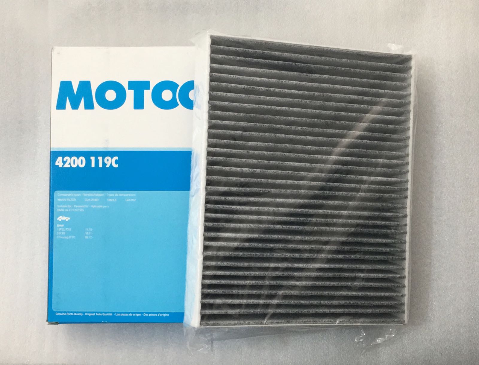 BMW 3 SERİ F30 316i 318i 320i 318d 320d POLEN FİLTRESİ KARBONLU