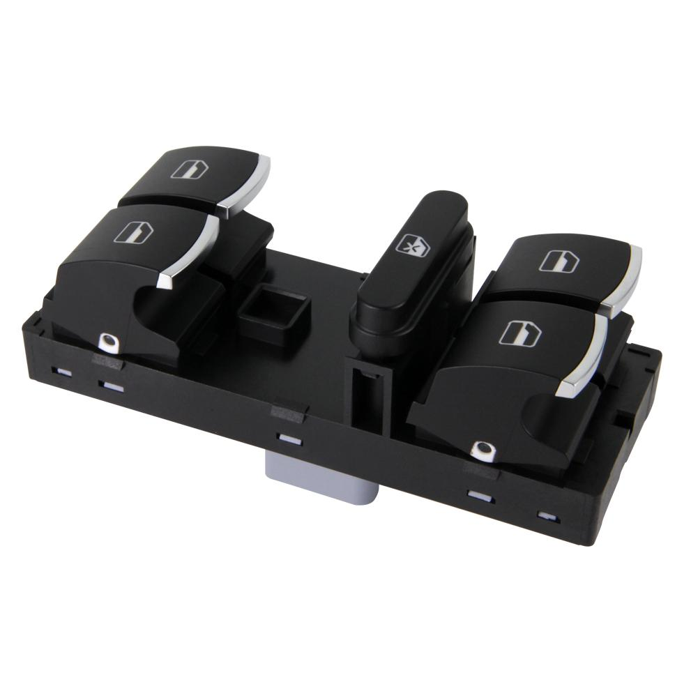 ÖN SOL 4LÜ CAM AÇMA KAPAMA DÜĞMESİ KROM TİP VW GOLF VI 2009-2012