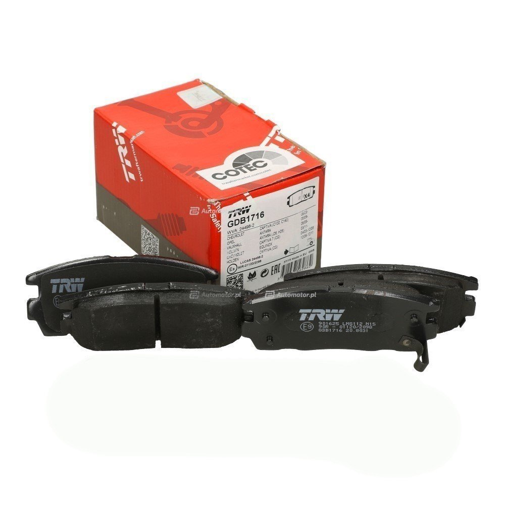 CHEVROLET CAPTİVA  OPEL ANTARA / ARKA FREN BALATASI TAKIM ( TRW )