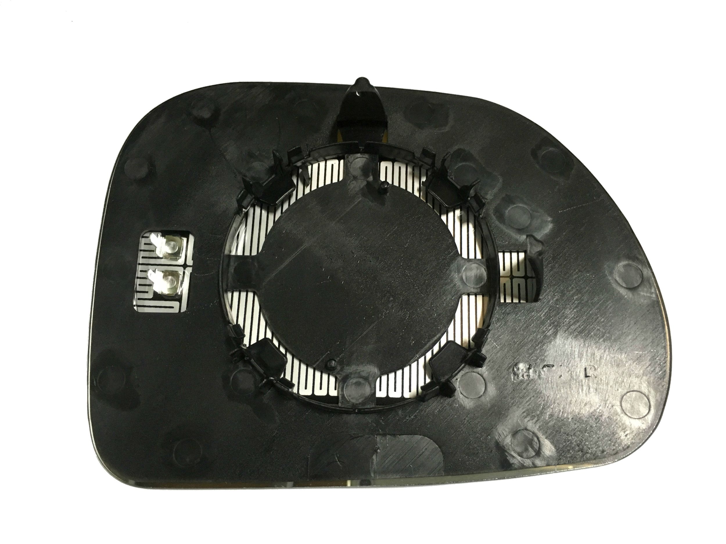 DIŞ DİKİZ AYNA CAMI FIAT 500L 2012-ISITMALI ASFERİK SOL