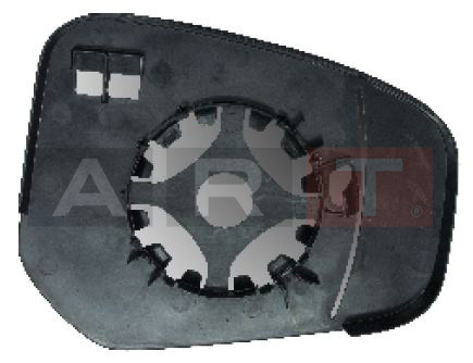 DIŞ DİKİZ AYNA CAMI FORD TOURNEO COURIER 2014-ISITMALI  SAĞ