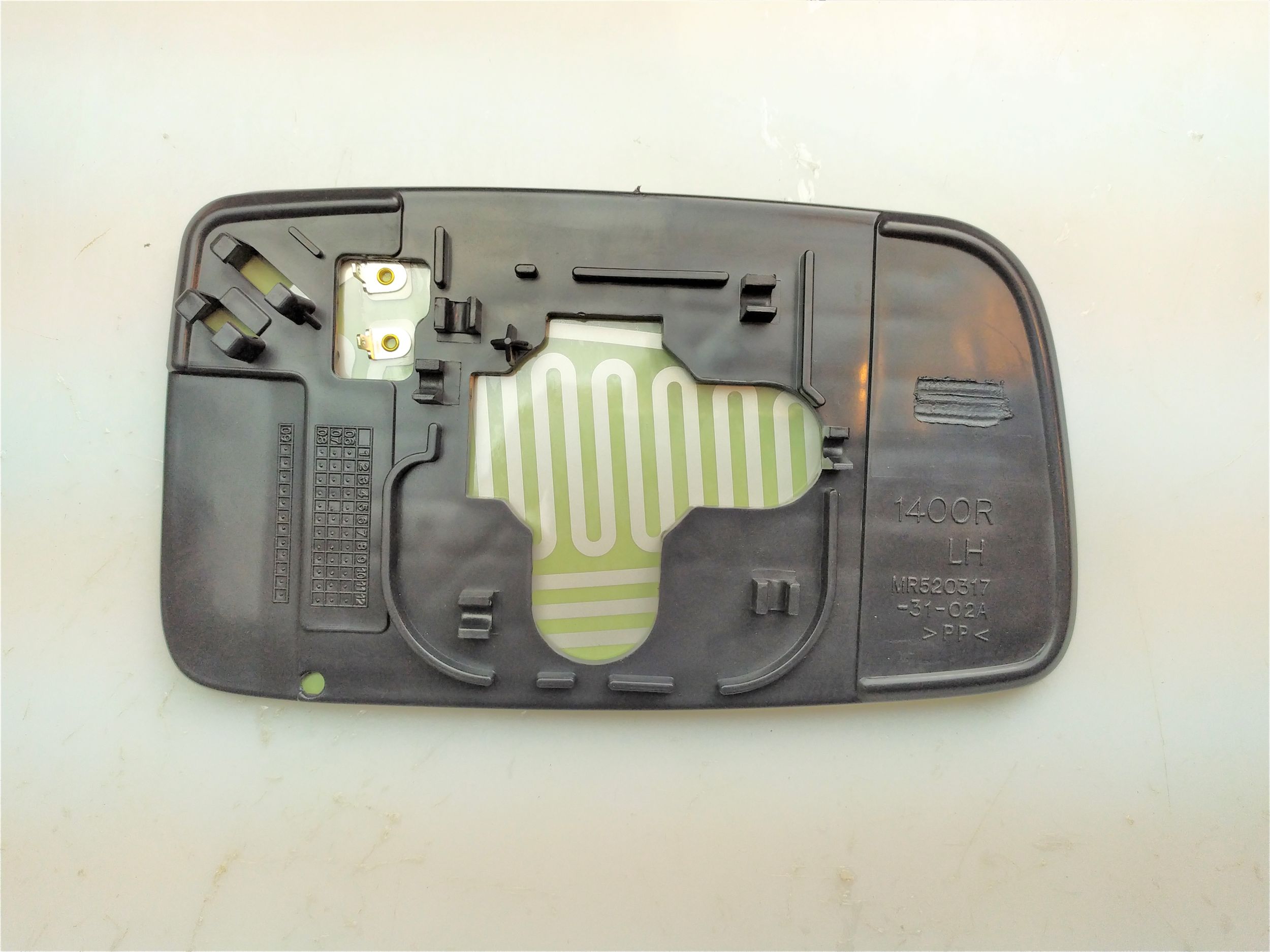 DIŞ DİKİZ AYNA CAMI MİTSUBİSHİ LANCER 2002-2008 ISITMALI SAĞ