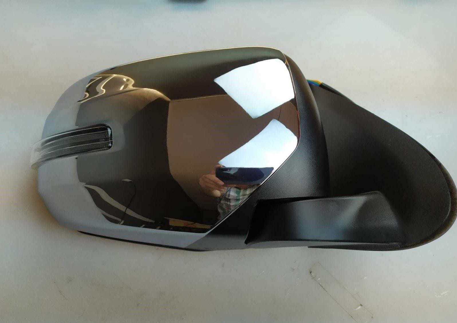 DIŞ DİKİZ AYNASI  MİTSUBİSHİ L200 2015- ELK ISITMALI SİN KROM SAĞ