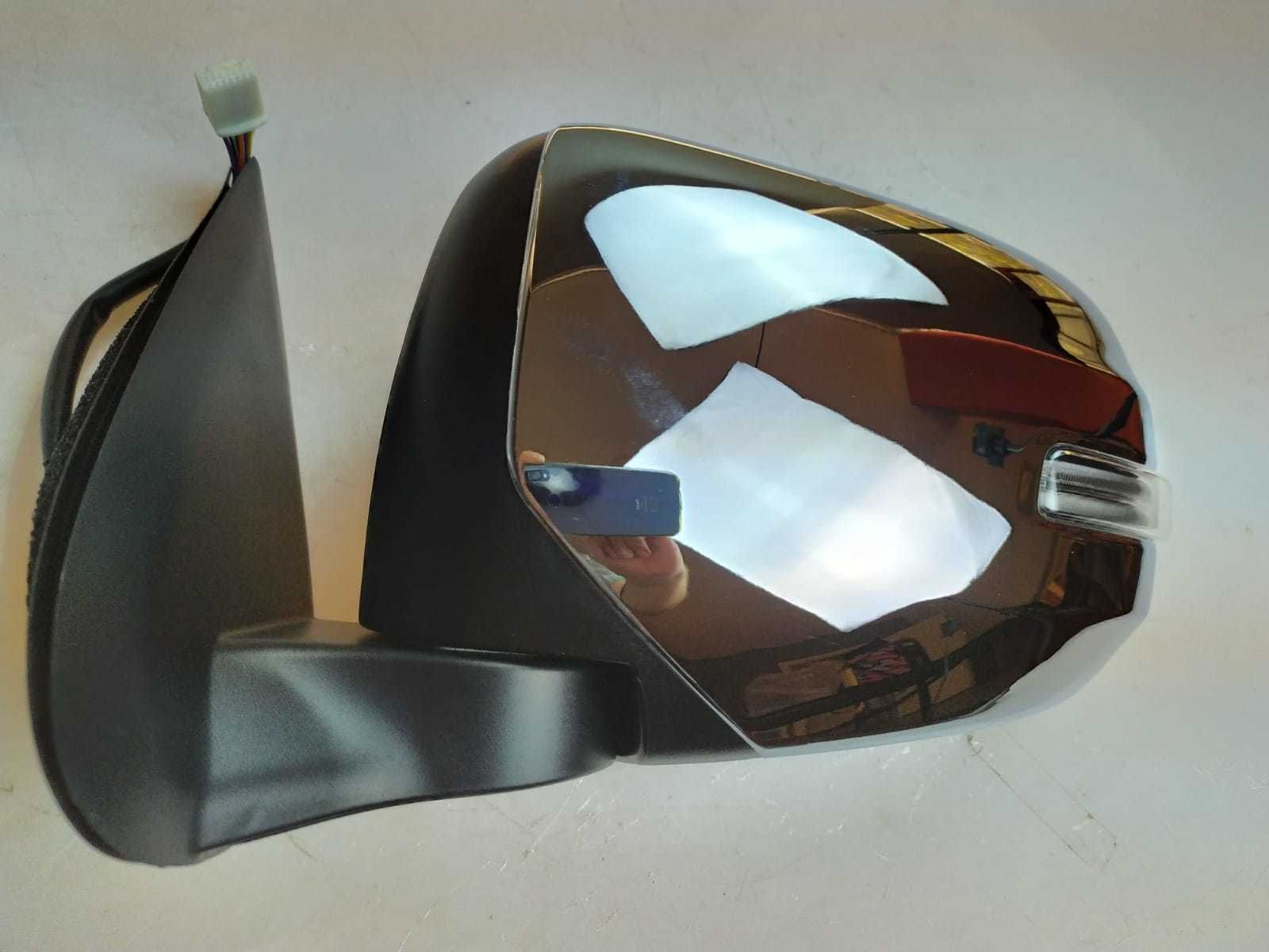 DIŞ DİKİZ AYNASI  MİTSUBİSHİ L200 2015- ELK ISITMALI SİN KROM SOL