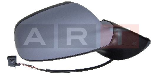 DIŞ DİKİZ AYNASI  PEUGEOT 407 2004-ELK KAT ISITMALI HFZ MAVİ SAĞ