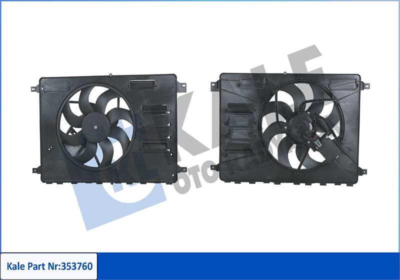 FAN MOTORU KOMPLE FORD MONDEO MANUEL VİTES 2007-2014 (KALE)