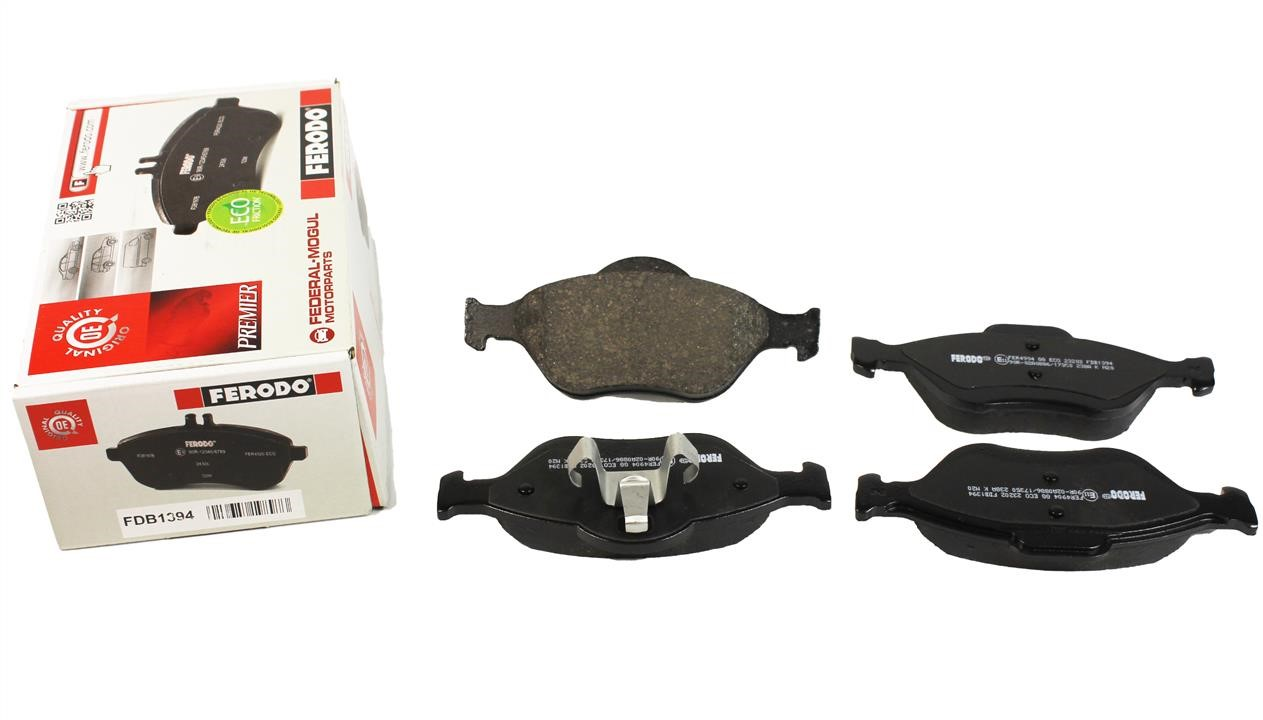 FORD FİESTA 1995-2008 FUSION ÖN FREN BALATASI TAKIM ( FERODO )