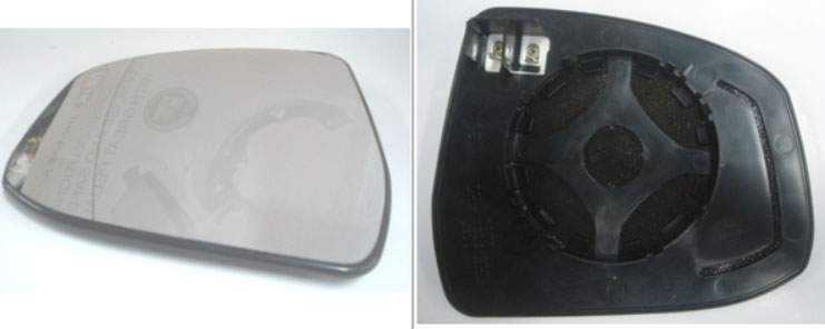 FORD FOCUS 2008-2011 ARASI / SOL DİKİZ AYNA CAMI (ISITMALI)