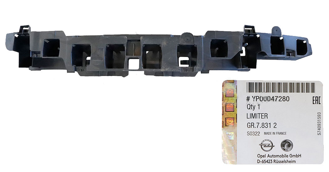 GM YP00047280 ÖN TAMPON DESTEK DARBE EMİCİ PLASTİĞİ GRANDLAND X