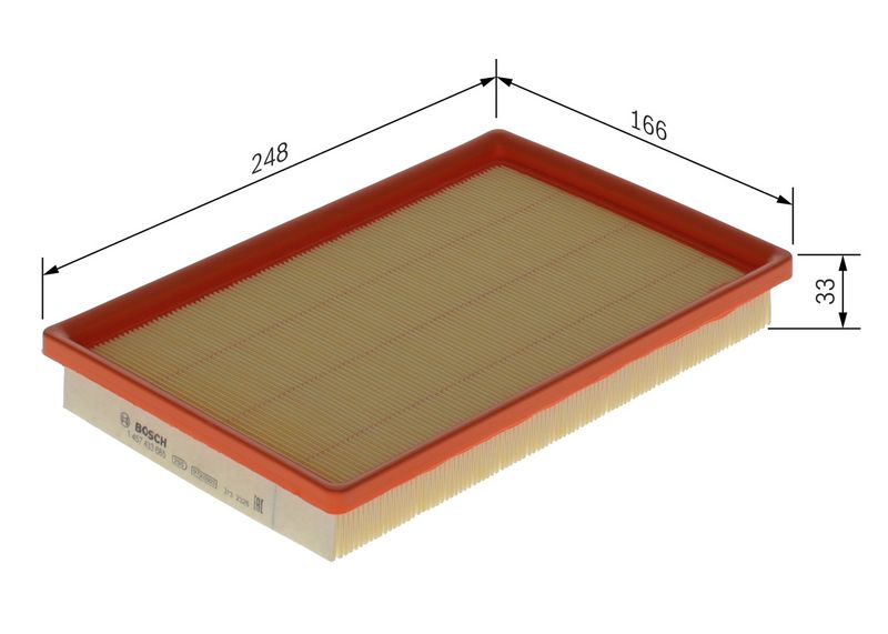 HAVA FİLTRESİ HYUNDAI ACCENT 2000-2006 ARASI BENZİNLİ (BOSCH)