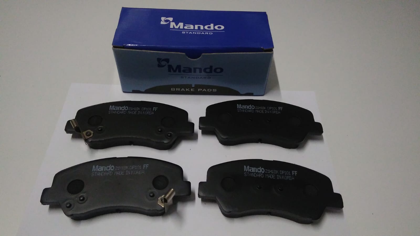 HYUNDAI ACCENT BLUE 2012-2017 / ÖN FREN BALATASI (ORJİNAL MANDO)