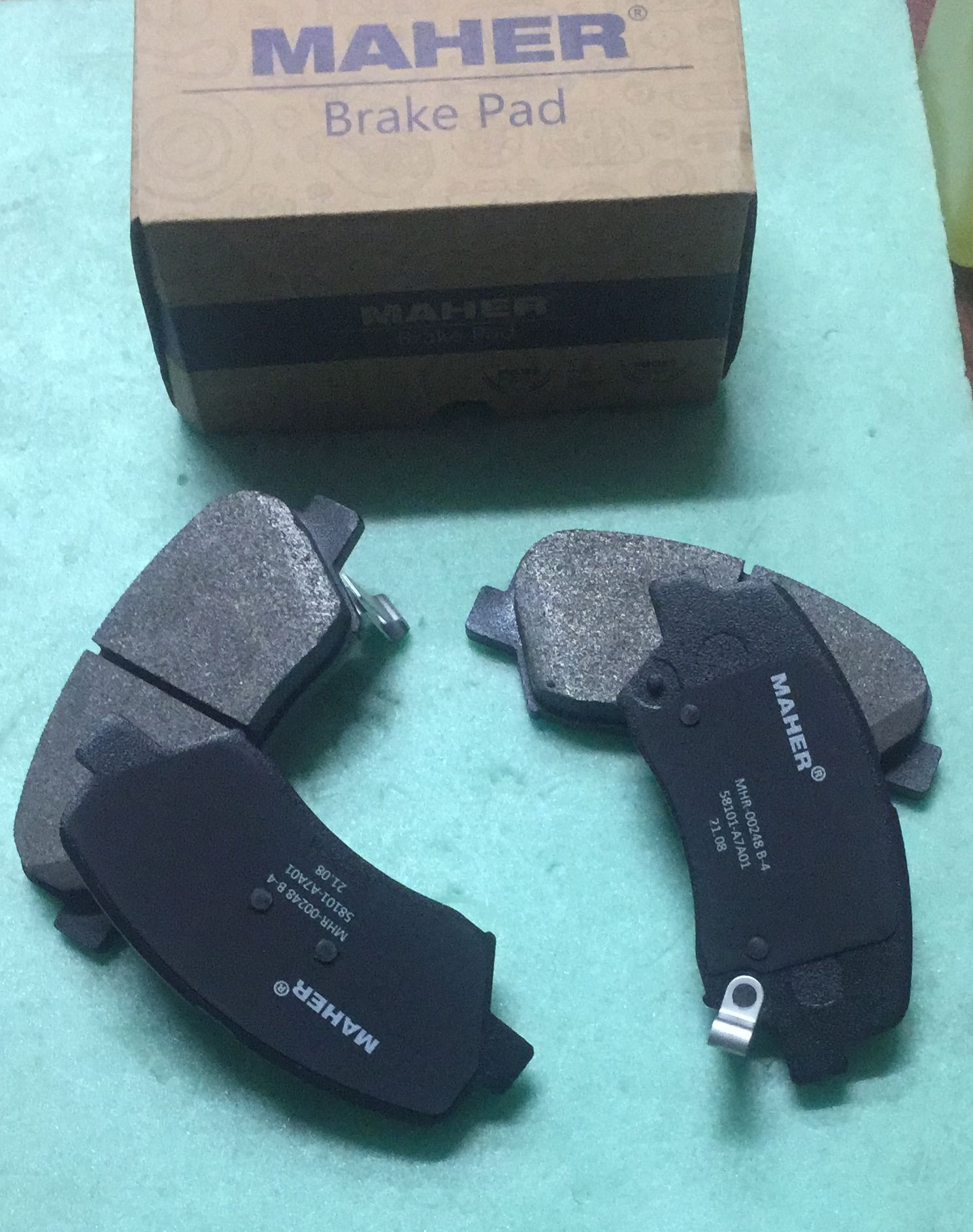 HYUNDAI ACCENT BLUE 2012-2019 / ÖN FREN BALATASI TAKIM ( MAHER)