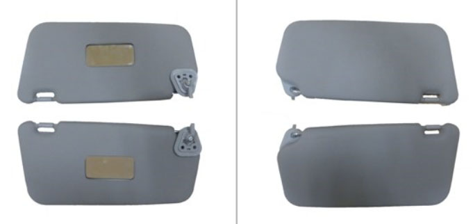 HYUNDAI ACCENT ERA 2006-2012 ARASI / GÜNEŞLİK TAKIM SAĞ-SOL (GRİ)