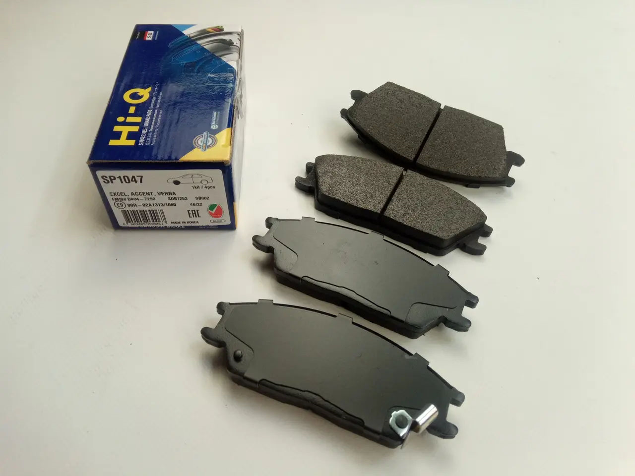 HYUNDAI GETZ 2003-2011 - ÖN FREN BALATASI TAKIM ( HI-Q)