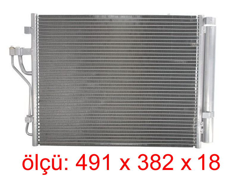 KLİMA RADYATÖRÜ 491X382X18 KIA SPORTAGE 2,0CRDİ 2010-2015 (MANDO)