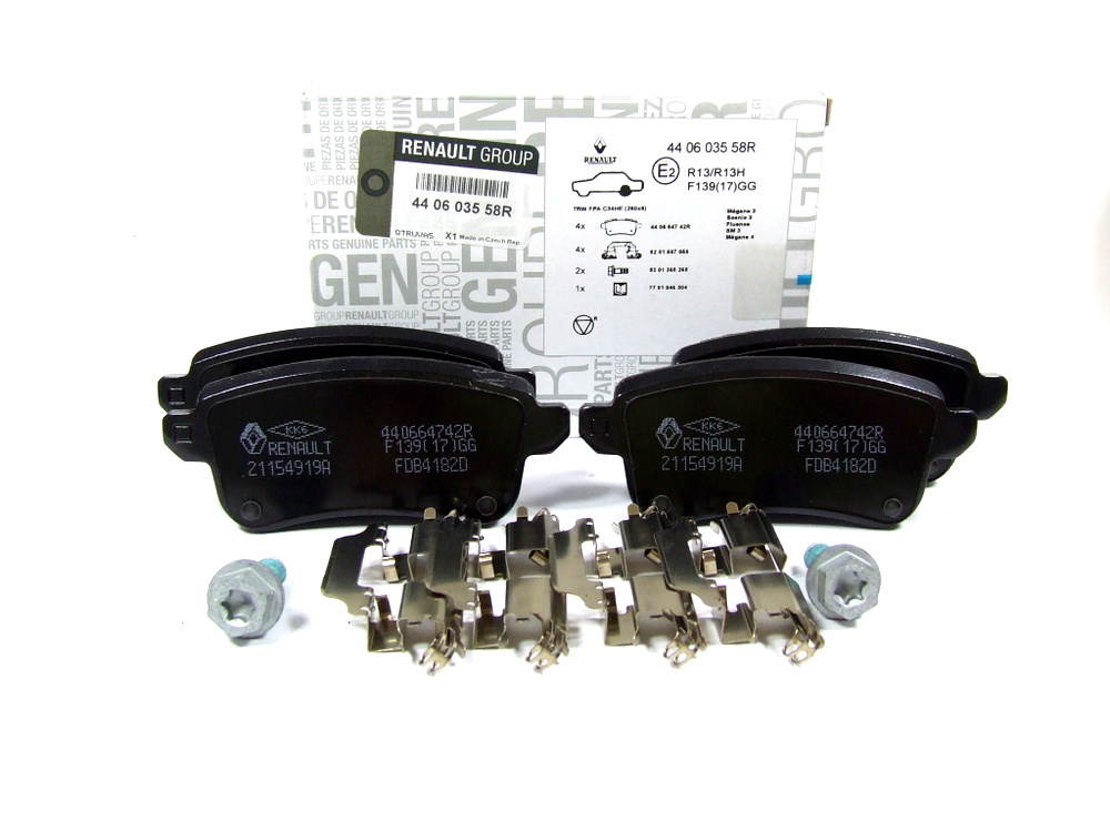 MAIS 440603558R ARKA FREN BALATASI MEGANE III FLUENCE