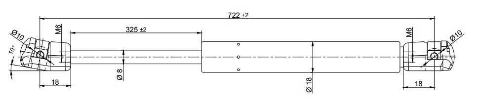 MOTOR KAPUT AMORTISORU VW PASSAT 2000-2005