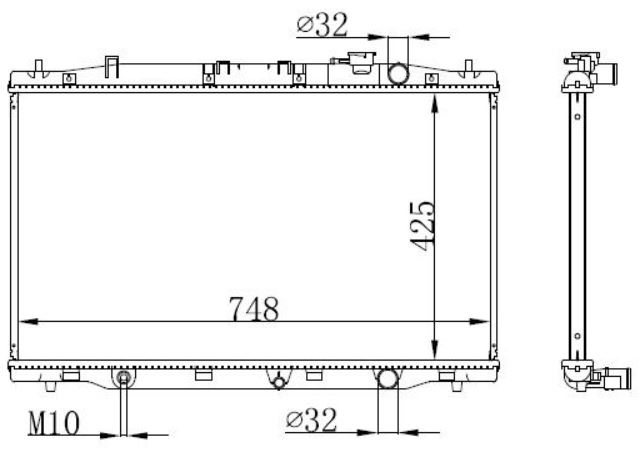 MOTOR SU RADYATORU HONDA CRV 1,6 İDTEC DIZEL 2015-2018 MANUEL