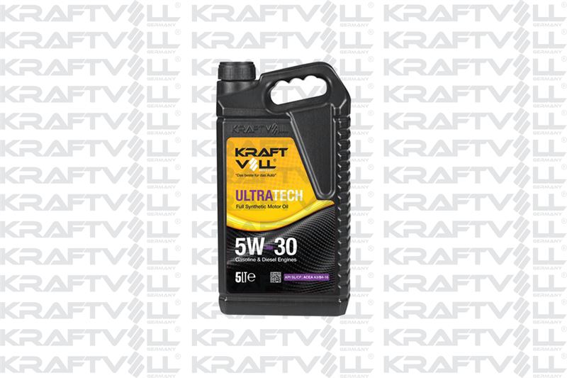 MOTOR YAĞI 5W30 5 LİTRE ULTRATECH TAM SENTETIK SL/CF (KRAFTVOLL)