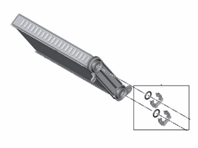 OEM 64116993715 KALORİFER RADYATÖRÜ BMW G01 G02 G08 G20 KASA 2017-2023