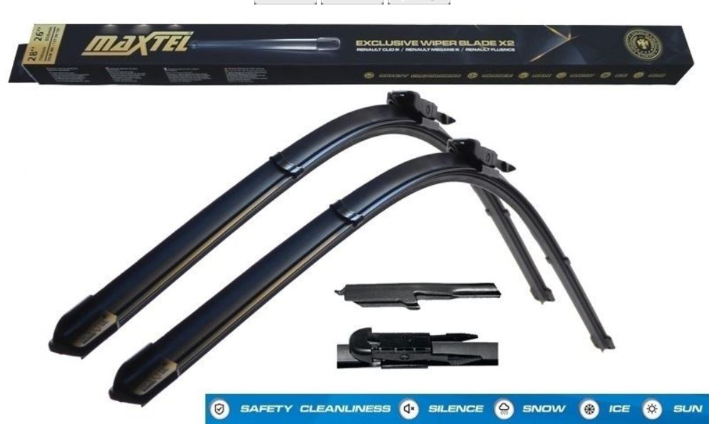 ÖN CAM SİLECEK SÜPÜRGESİ SET MUZ SEAT LEON II 2006-2012 (MAXTEL)