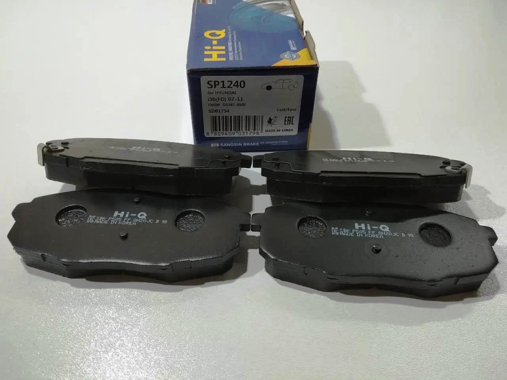 ÖN FREN BALATASI HYUNDAI i30 KIA CEED CERATO 2008-2011 (HIQ)