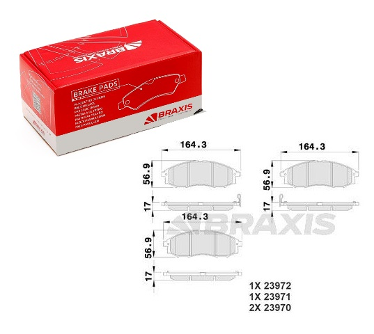 ÖN FREN BALATASI NISSAN D22 PICKUP SKYSTAR 2003-2006 (BRAXIS)
