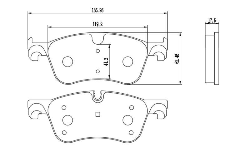 ÖN FREN BALATASI NISSAN QASHQAI J12 2021-2025 ARASI (MGA)