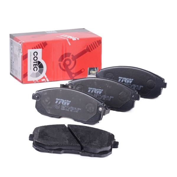 ÖN FREN BALATASI SUZUKI SX4 2006-2012 ARASI ( TRW )