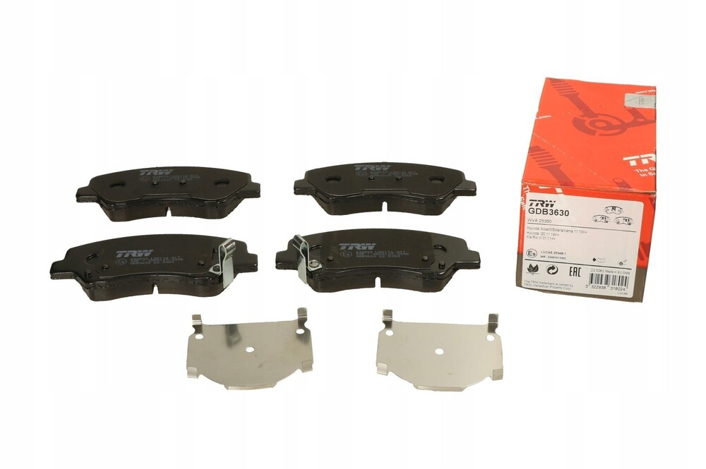 ÖN FREN BALATASI TAKIM DELİKLİ TİP KIA RIO 2017-2020 ( TRW )