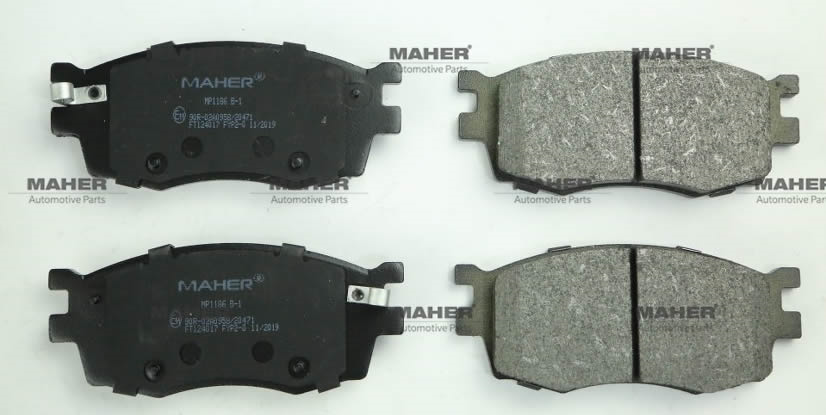 ÖN FREN BALATASI TAKIM HYUNDAI i20 1,4 MOTOR 2008-2012 (MAHER)