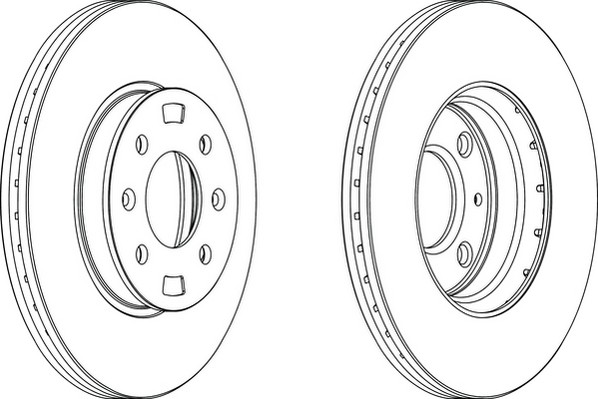 ÖN FREN DİSKİ 256mm TAKIM HYUNDAI ACCENT ERA 2006-2012 ( BSG )