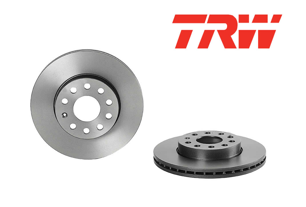 ÖN FREN DİSKİ 276mm SAĞ SOL TAKIM VW GOLF 7 VII 2013-2020 ( TRW )