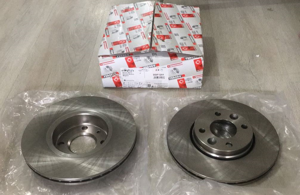 ÖN FREN DİSKİ AYNASI TAKIM NISSAN MICRA K12 2003-2010 ( FERODO )