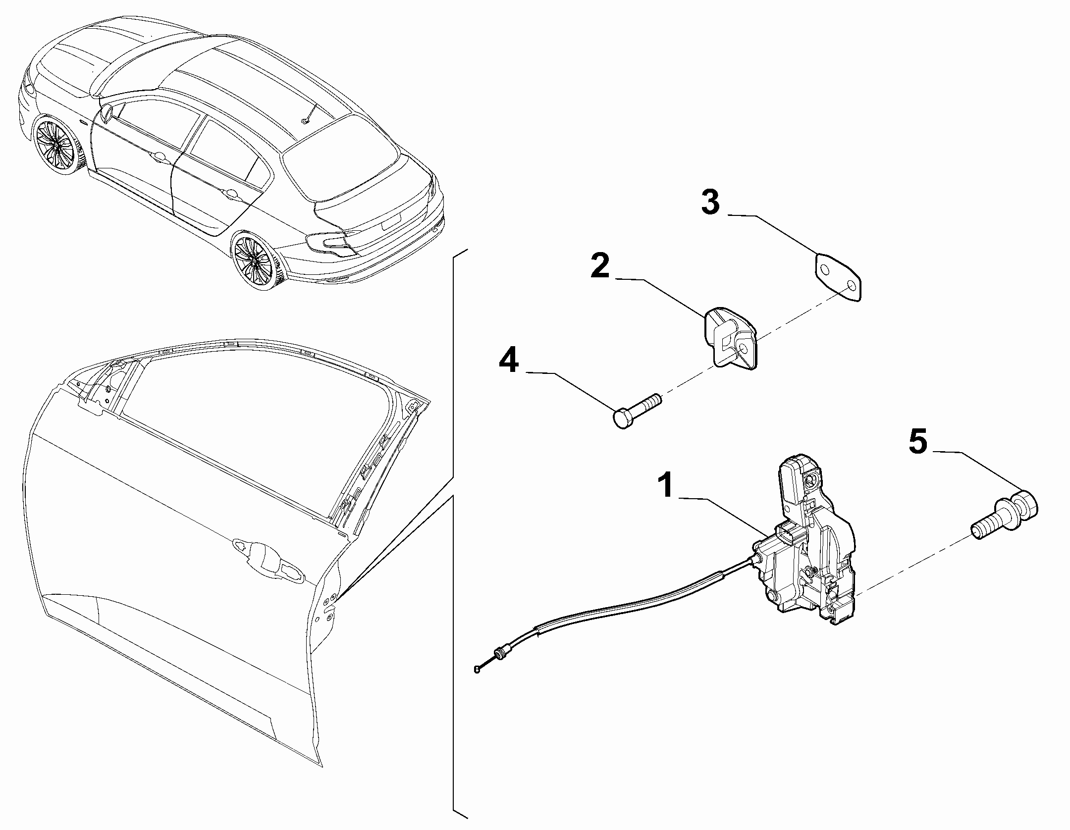 ÖN SAĞ KAPI KİLİDİ FIAT EGEA 2015-2026 ARASI (OPAR 51983944)