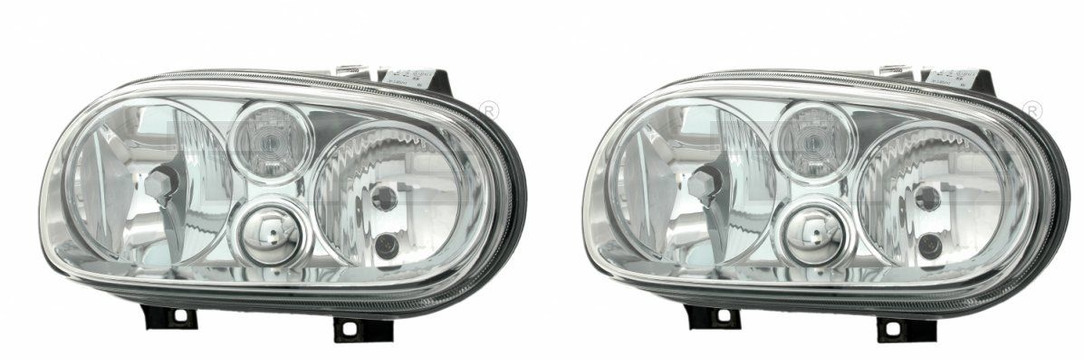 ÖN SAĞ SOL TAKIM FAR LAMBASI SISSIZ MODEL VW GOLF IV 1998-2004