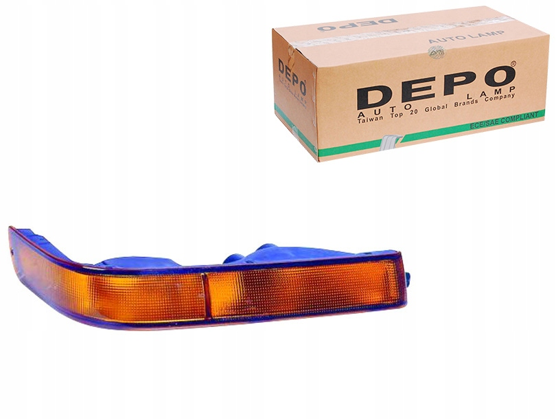 ÖN SAĞ TAMPON SİNYALİ SARI MITSUBISHI L300 1988-1997 (DEPO)