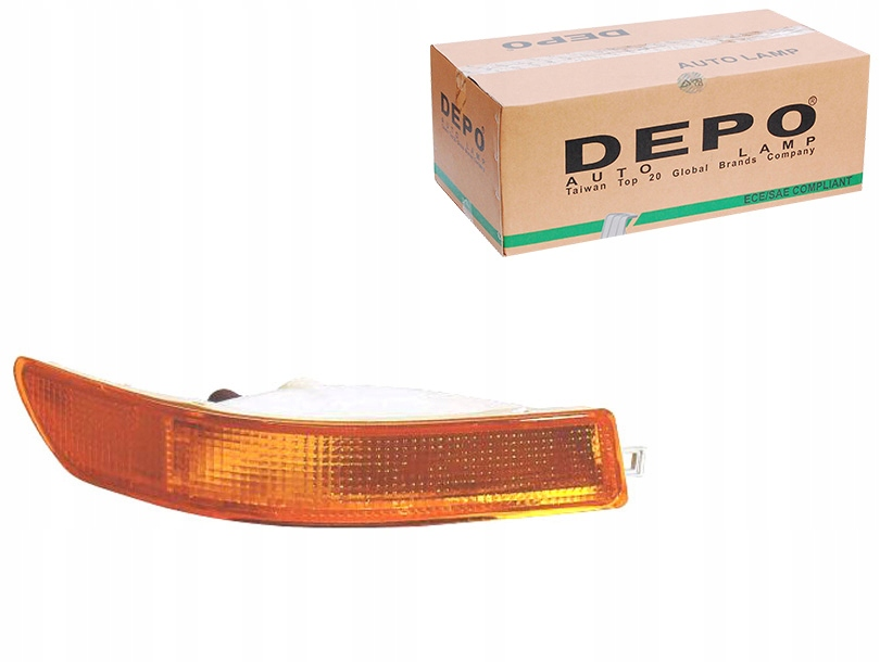 ÖN SAĞ TAMPON SİNYALİ SARI TOYOTA COROLLA AE101 1993-1997 (DEPO)